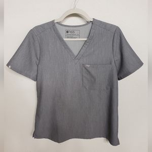 Figs Womens Catarina Graphite scrub top